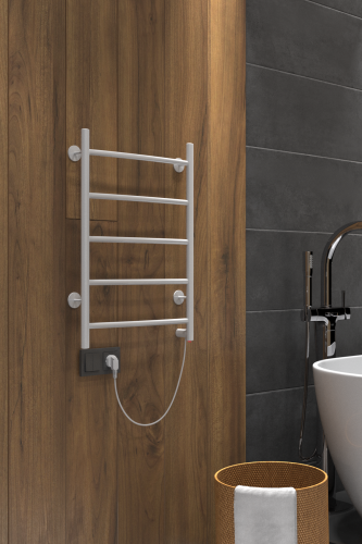 Полотенцесушитель электрический Indigo ARC LCAE60-40WMR 45х60 белый - фото 2