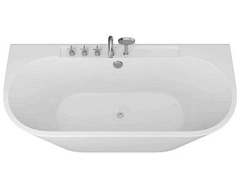 Ванна акриловая Grossman Cristal GR-17075-1 170х80 пристенная овальная с ножками