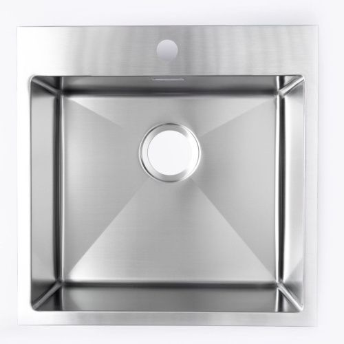 Кухонная мойка Grandex Aqua ELEGANCE 50 400331 50х50 цвет серый поверхность матовая - фото 5