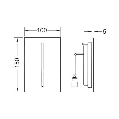 Лицевая панель Tece TECEfilo 9242081 - фото 2