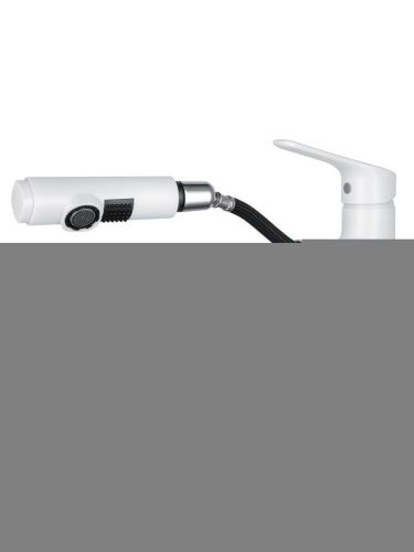 Смеситель Wonzon & Woghand WW-AE4151-MW на раковину белый - фото 2