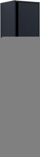 Шкаф-пенал Allen Brau Activity 1.34001.AM 40х180 подвесной цвет черный