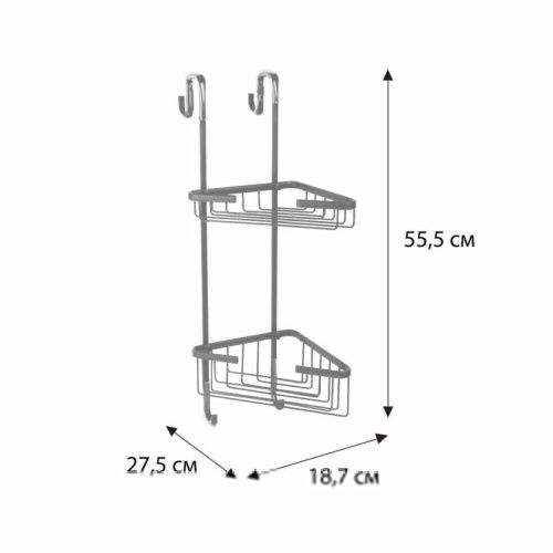 Полка для душевой кабины Fixsen FX-853B-2 - фото 3