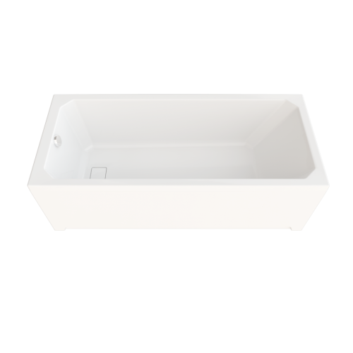 Ванна акриловая Тритон Прага Щ0000049119 180х80 пристенная прямоугольная без ножек и каркаса - фото 2