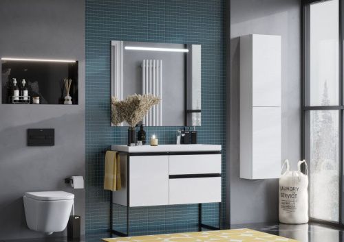 Зеркало Roca The Gap Original ZRU9302809 100х90 подвесное - фото 4