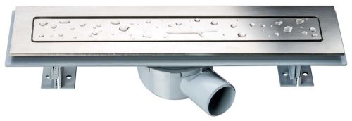 Душевой лоток Vincea ANZER SAY.72.2.80.STN 80х10 хром