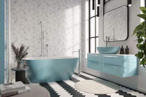 Ванна из искусственного камня Holbi VENUS NEW 1.01.002.11.2 160х80 отдельностоящая овальная - фото 3