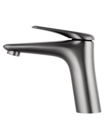 Смеситель Wonzon & Woghand WW-A41222-BGG на раковину серый