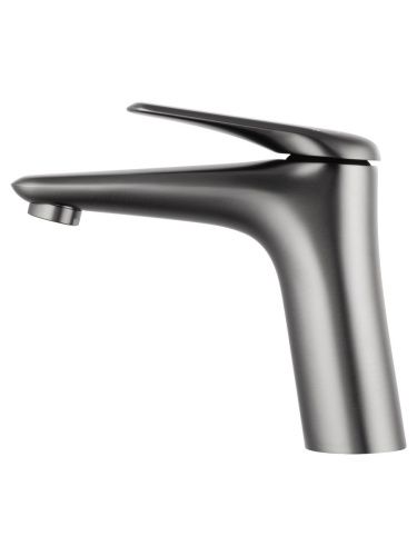 Смеситель Wonzon & Woghand WW-A41222-BGG на раковину серый - фото 2