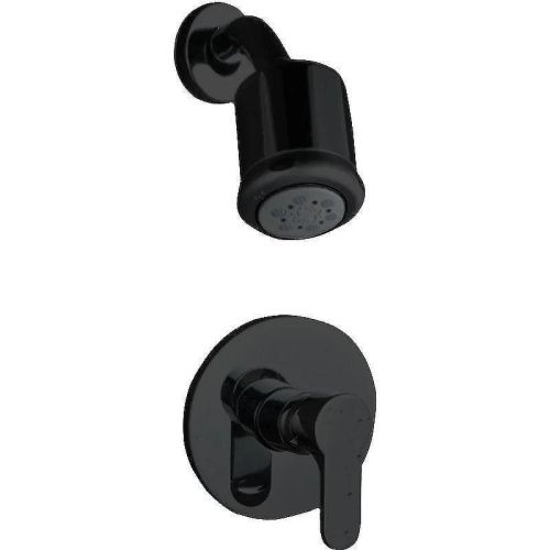 Душевая система ALMAes Bartin TVZ-0895 встраиваемая в стену цвет черный - фото 2