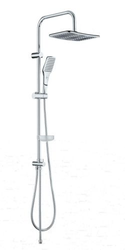 Душевая стойка Orange S10cr настенная цвет хром - фото 2