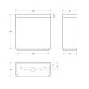 Бачок для унитаза BelBagno Energia BB8134T