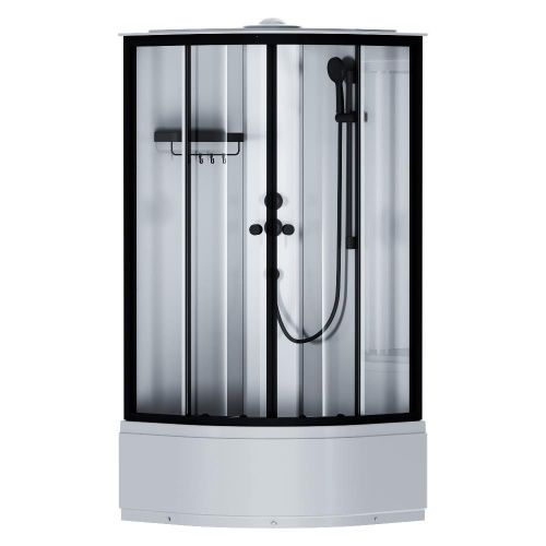 Душевая кабина Am.Pm X-Joy W94C-401A-090BT 90х90 четверть круга без крыши ориентация универсальная - фото 2