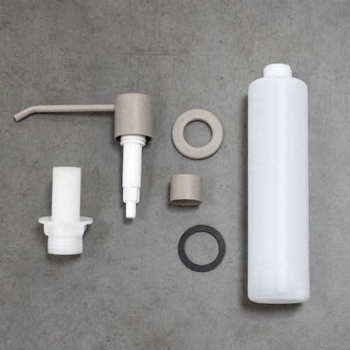 Дозатор кухонный LeMark Expert LM8201PGR - фото 4