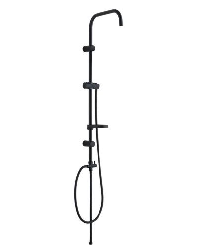 Штанга для душа OneLife OL-BAR1b черный - фото 2