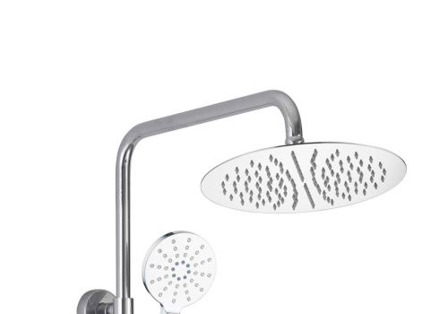 Душевая стойка Aquatek ВЕГА AQ2046CR настенная цвет хром - фото 3