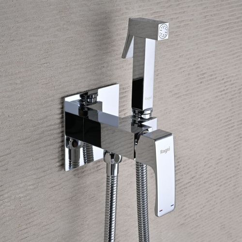 Гигиенический душ со смесителем Raglo R01 R01.52 хром - фото 4