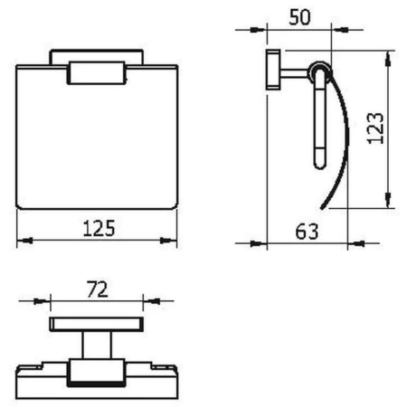Бумагодержатель Langberger ALSTER 10941A
