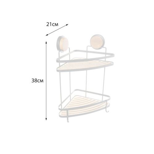 Полка в ванную комнату Fixsen Magic FX-940B-2 - фото 4