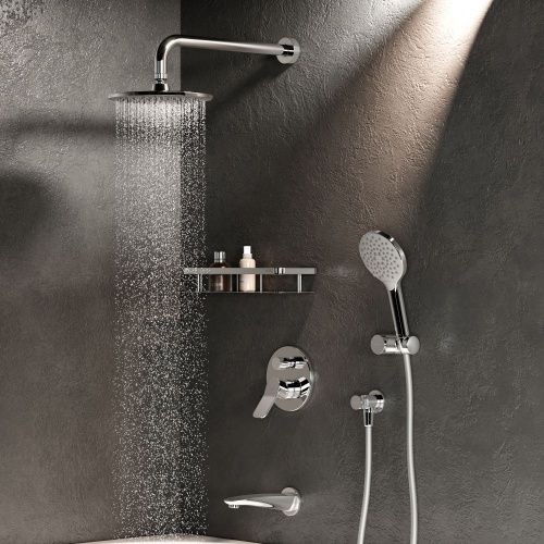 Душевая система Am.Pm X-Joy FB85A3RH10 встраиваемая в стену цвет хром - фото 5