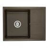 Кухонная мойка Aquaton Делия 65 1A718632DE280 65х50 цвет коричневый поверхность матовая
