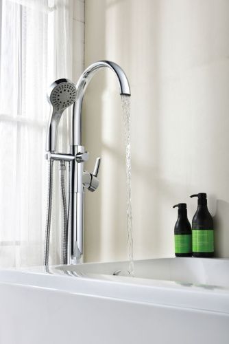 Смеситель LeMark Atlantiss LM3244C напольный хром - фото 2