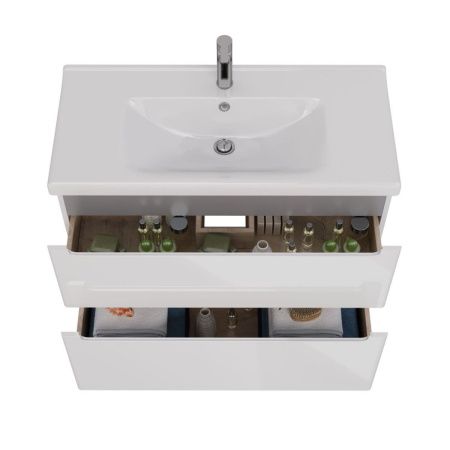 Тумба под раковину LeMark Buno LM04B100T 100х40 напольная цвет белый