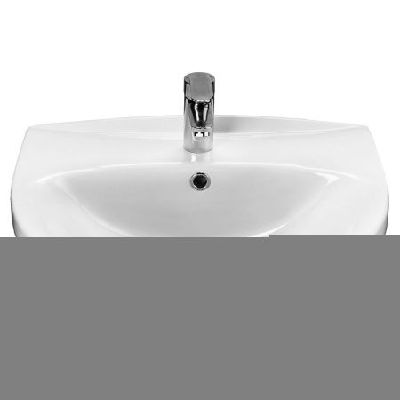 Раковина из сантехнического фарфора Santek Антик WH110186 60х50 накладная цвет белый