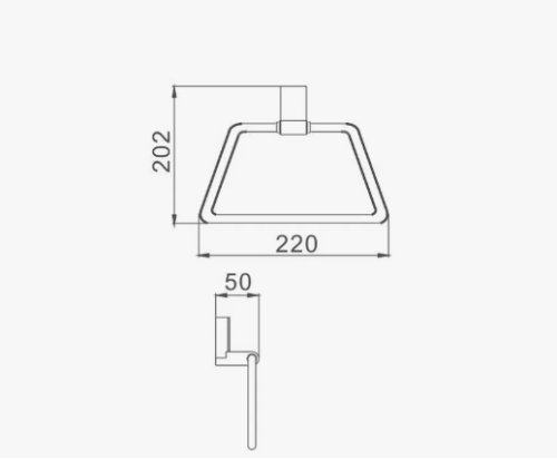 Полотенцедержатель D-Lin D230330 - фото 2