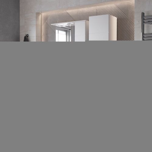 Зеркало-шкаф Onika Балтика 206704 70х70 подвесной цвет белый - фото 4