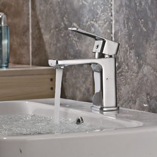 Смеситель Cron CN10129 на раковину хром - фото 4