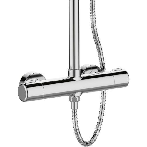 Душевая стойка Orange Thermo T02S4-912cr настенная цвет хром с термостатом - фото 3