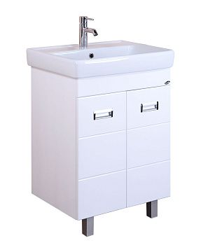 Тумба под раковину Onika Балтика 105521 50х40 напольная цвет белый