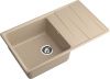 Кухонная мойка Granfest Level LV-860L песочный 85х50 цвет бежевый поверхность матовая
