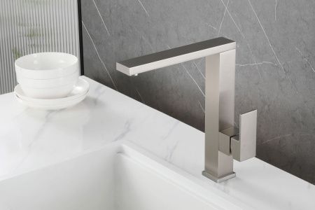 Смеситель для кухни Abber Daheim AF8214SP на мойку сатин