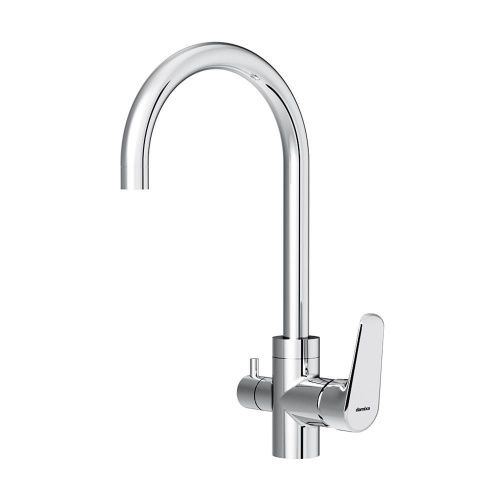 Смеситель для кухни Damixa Merkur 400730000 на мойку хром - фото 2