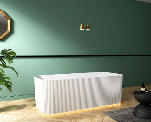 Ванна акриловая Abber AB9363-1.7 170х75 отдельностоящая прямоугольная с каркасом - фото 2