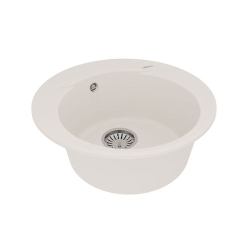 Кухонная мойка LeMark Sula 500 9910004 50х50 цвет белый поверхность матовая - фото 2