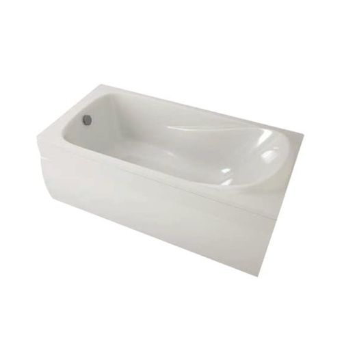 Ванна акриловая Aquanika Optima A1017075006 170х75 пристенная прямоугольная - фото 4