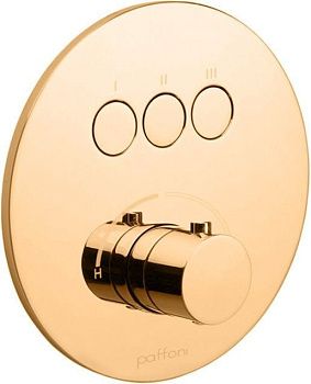 Смеситель для душа Paffoni Compact Box CPM019HG встраиваемый в стену золото