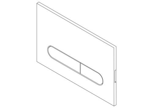 Клавиша смыва механическая BelBagno PROSPERO BB005-PR-CHROME цвет хром - фото 4