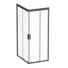 Душевой уголок Am.Pm Gem W90G-404-100280-BT 100х80 стекло прозрачное профиль черный без поддона