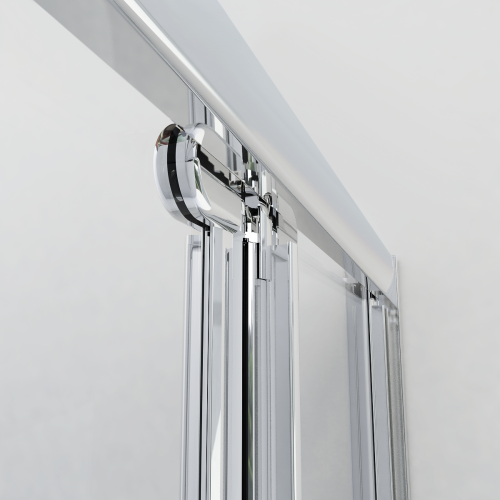 Душевая дверь Vincea Garda VDB-1G800CH 80х190 стекло текстурное профиль хром - фото 4