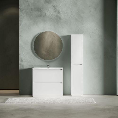 Тумба под раковину Sancos Libra Floor LB90FW 90х50 напольная цвет белый - фото 2