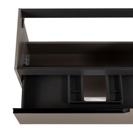 Тумба под раковину Visobath Eleven 76073/Quarzo 100х50 подвесная цвет серый