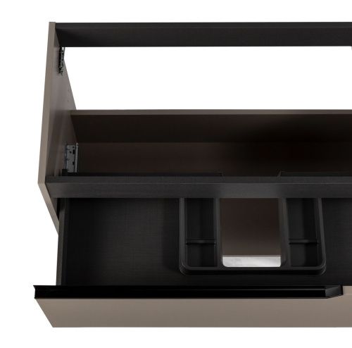 Тумба под раковину Visobath Eleven 76072/Quarzo 80х50 подвесная цвет серый - фото 4