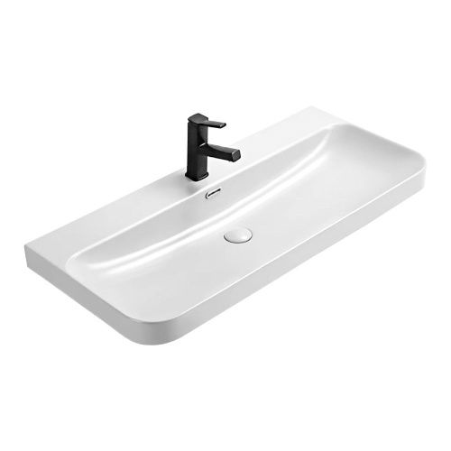 Тумба с раковиной Comforty Мадрид 00-00020148CF 110х50 подвесная цвет серый - фото 3