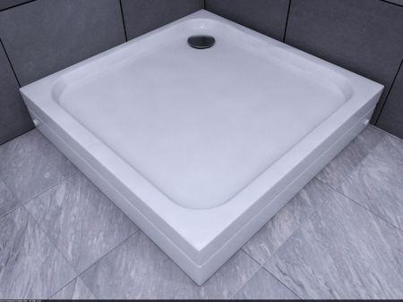 Душевой поддон акриловый Aquatek DPA-0000005 90х90 белый с ножками