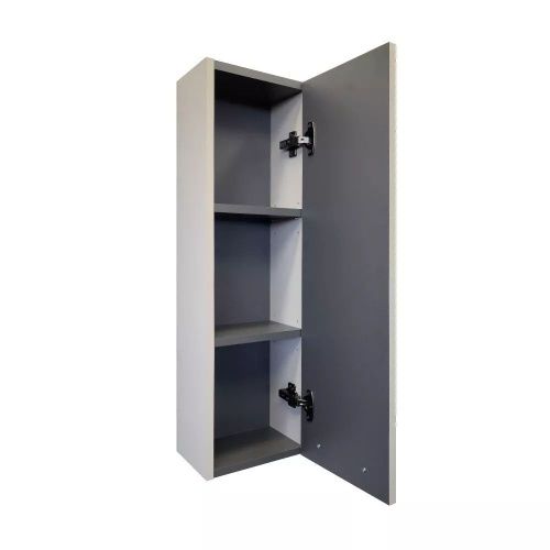 Шкаф Comforty Касабланка 00-00005896CF 30х80 подвесной цвет серый - фото 4