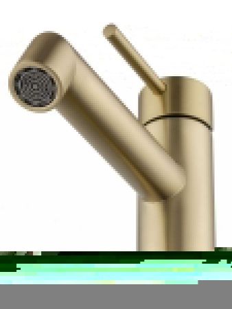 Смеситель Wonzon & Woghand WW-H1063-BG на раковину золото